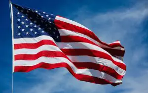 the US flag